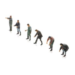 Artitec HO 5870007 figur s�t Sejlere i havn. F�rdig model