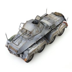 Artitec HO 387.71 Sd.Kfz 231 8-Rad, vinter. F�rdig model
