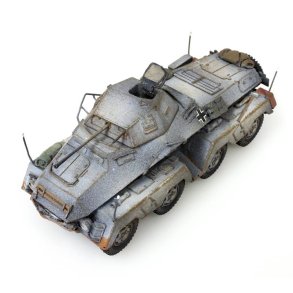 Artitec HO 387.71 Sd.Kfz 231 8-Rad, vinter. F�rdig model