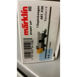 Mrklin 4108 pakvogn Ny i original emballage.