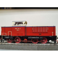 Heljan 21532 HFHJ MAK 650D diesellokomotiv M 9 fra Frederiksvrk-Hillerd-Hundested. Digital AC
