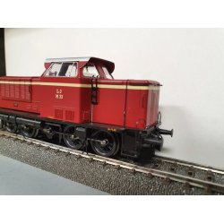 Heljan 21512 LJ MAK 650D diesellokomotiv M 33 fra Lollandsbanen. Digital til AC