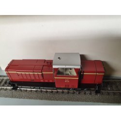 Heljan 21512 LJ MAK 650D diesellokomotiv M 33 fra Lollandsbanen. Digital til AC