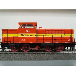 Heljan 21502 MAK 650D diesellokomotiv M 10 fra stbanen. Digital til AC