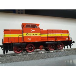 Heljan 21501 MAK 650D diesellokomotiv M 10 fra stbanen. Digital til DC