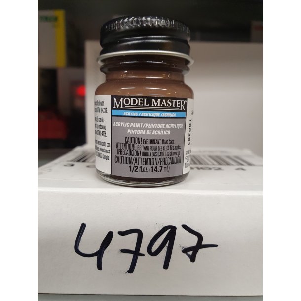 Model Master T4797 acryl maling 14,7 ml. Farve chokoladebrun