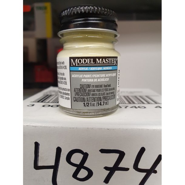 Model Master T4874 acryl maling 14,7 ml. Farve aged hvid