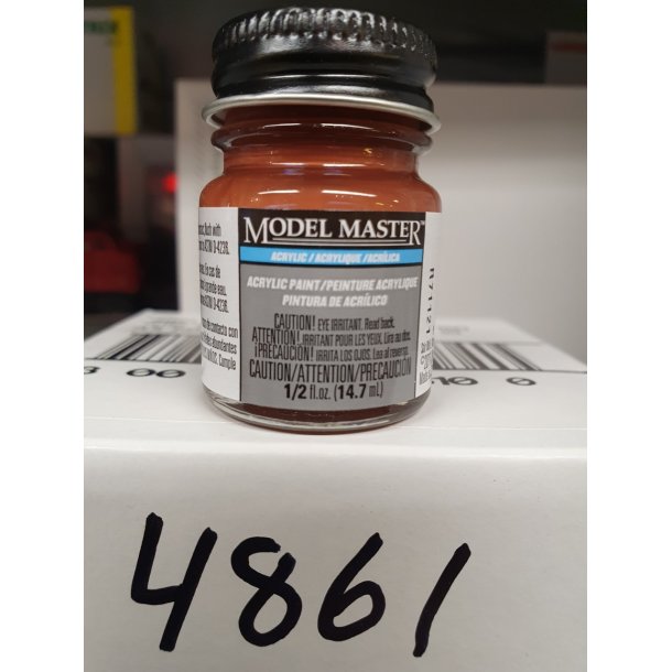 Model Master T4861 acryl maling 14,7 ml. Farve rdbrun RAL 8012