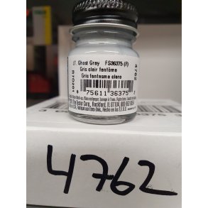 Model Master T4762 acryl maling 14,7 ml. Farve lysegr� ghost