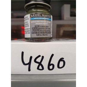 Model Master T4860 acryl maling 14,7 ml. Farve fieldgrau RAL6006
