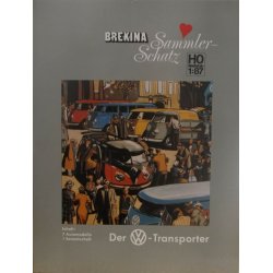 Brekina HO 9023  Sammler-Schatz  "Der VW-Transporter" med 7 biler og hfte