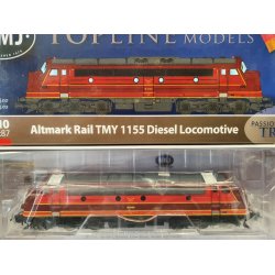 NMJ Topline HO 91605 Altmark Rail TMY diesellok 1155 Digital DCC j�vnstr�m med diesellyd 