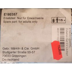 Mrklin E180357 hjtaler st ml 15 x 17 mm. 