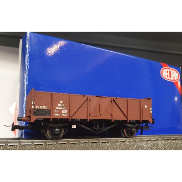 Heljan 4280 DSB �ben godsvogn Litra Pb 11 221