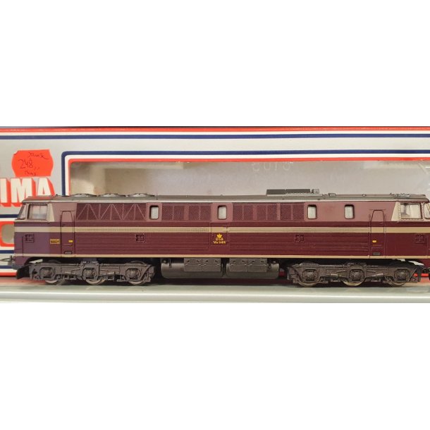 Lima HO 208109 DSB MZ diesellok litra 1408 brun til analog jvnstrm drift