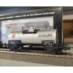 HK modeller HO 86004 DSB tankvogn Dansk Sojakagefabrik 575 ZE 21 86 070 1 575-5 Hypoklorit 