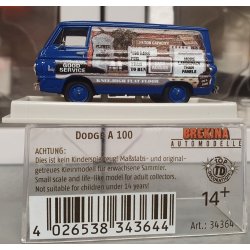 Brekina HO 34364 Dodge A 100 Van 1964