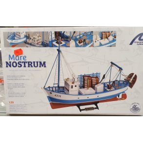 Artesania Latina 20100 Trawler Mare Nostrum. Byggest Skala 1:35