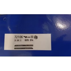 Roco HO 72106 DSB ICE-TD Dieseltogs�t litra 605 digital DCC j�vnstr�m med diesellyd.