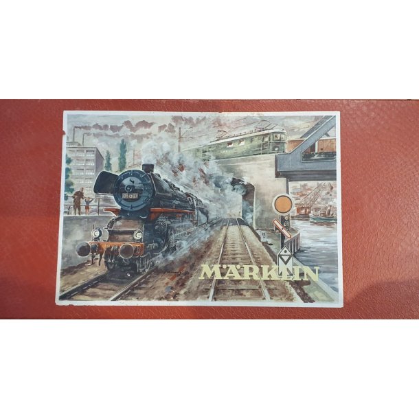 Märklin CM 805/3 Ho Coffret Db Train Marchandises Loco Vapeur 030