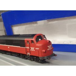 Heljan 4356 OHJ/HTJ diesellok MX digital til DC j�vnstr�m drift