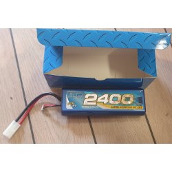 LRP AA 01147BS LIPO POWER PACK 2400 - 7.4V - 25C - STICKPACK HARDCASE