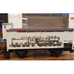 Mrklin 94552 DSB godsvogn. Mrklin nsker de danske jernbaner tillykke med 175 rs jubilet