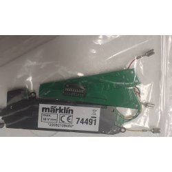 Mrklin 74491 sporskifte drev elektrisk og Mrklin 74462 dekoder til C skinner