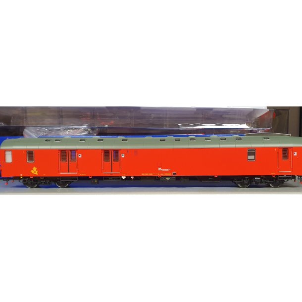 Heljan 6138 DSB postvogn litra P 50 86 90-83 810-9. Nyhed 2023/24