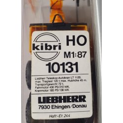 Kibri HO 10131 Liebherr kranbil LT 1120