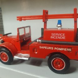 Dodge T223 brandbil Camion Pompier 1925 skala 1:43