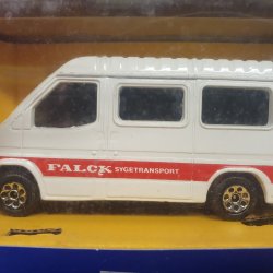 Gorgi C656 Ford transit FALCK SYGETRANSPORT Skala 1:43