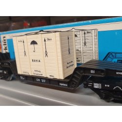 Mrklin 4618 DB svrgodsvogn med transportkasse. 