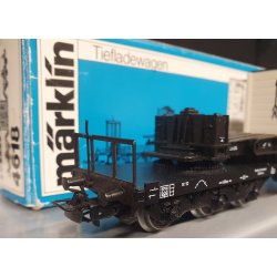 Mrklin 4618 DB svrgodsvogn med transportkasse. 