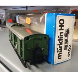 Mrklin 4102 DR pakvogn med figurst