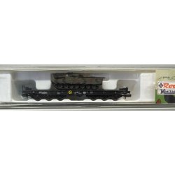 Roco 932 spor N DB svrgodsvogn med kampvogn