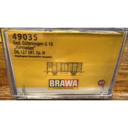 Brawa HO 49038 DB lukket godsvogn Hansaplast