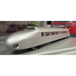 Mrklin 3077 DRG skinnebus Kruckenberg Zeppelin. Til analog drift.