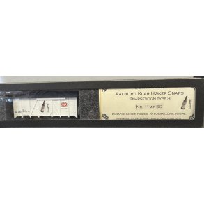 Mrklin 11 DSB reklamevogn Aalborg Klar Hker Snaps Snapsevogn Nr 11 AF 50