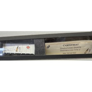 Mrklin 32 DSB reklamevogn Aalborg Brndum Snaps Snapsevogn Nr 32 AF 50