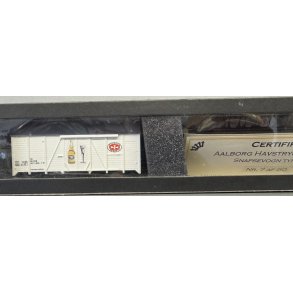 Mrklin 7 DSB reklamevogn Aalborg Havstryger Snaps Snapsevogn Nr 7 AF 50