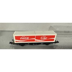 Fleischmann 8243 spor N Db containervogn Coca Cola