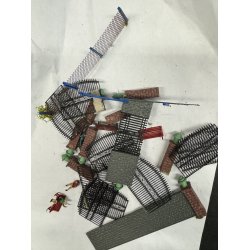 78 Brugt blandet st i HO Hegn Bnk Figurer. Det du ser p billedet er det du kber