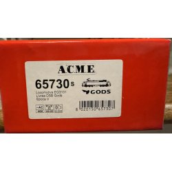 A.M.C.E HO 65730 DSB GODS E-Lok EG3101 digital til M�rklin drift med LokSound og motorlyd