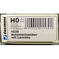 Viessmann HO 1539 Bilmekaniker med lys