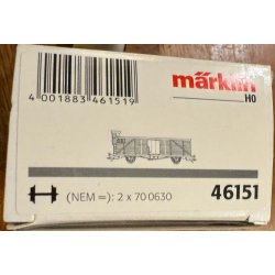 Mrklin 46151 K.W.St.E. godsvogn type Gml med bremsehus