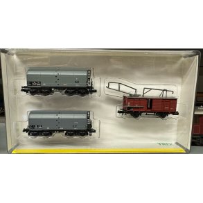 MHI model. Minitrix 15136 spor N DB godsvognst 