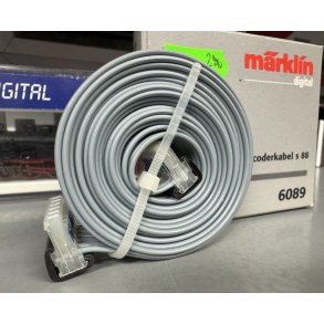 Mrklin 6089 Adapter s 88 Forlnget tilslutningskabel til Dekoder 6088 og 60880. Lngde 200 cm.