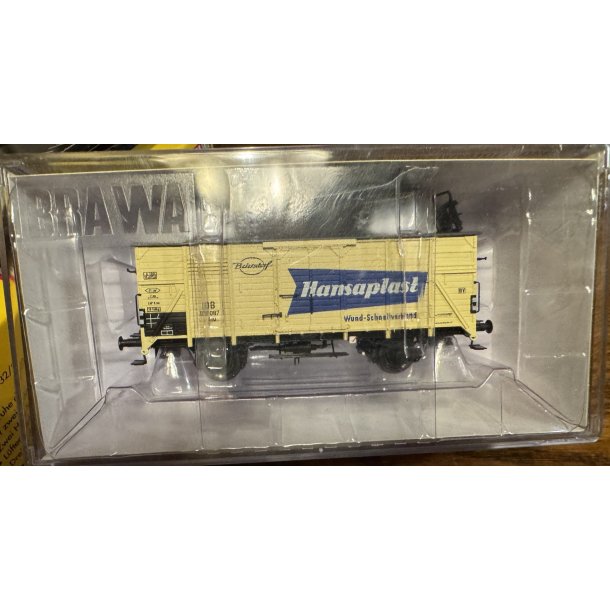 Brawa HO 49038 DB lukket godsvogn Hansaplast