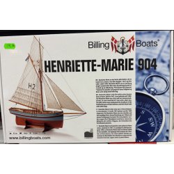 Billing Boat 904 Henriette Marie pilotkutter bygges�t skala1:50